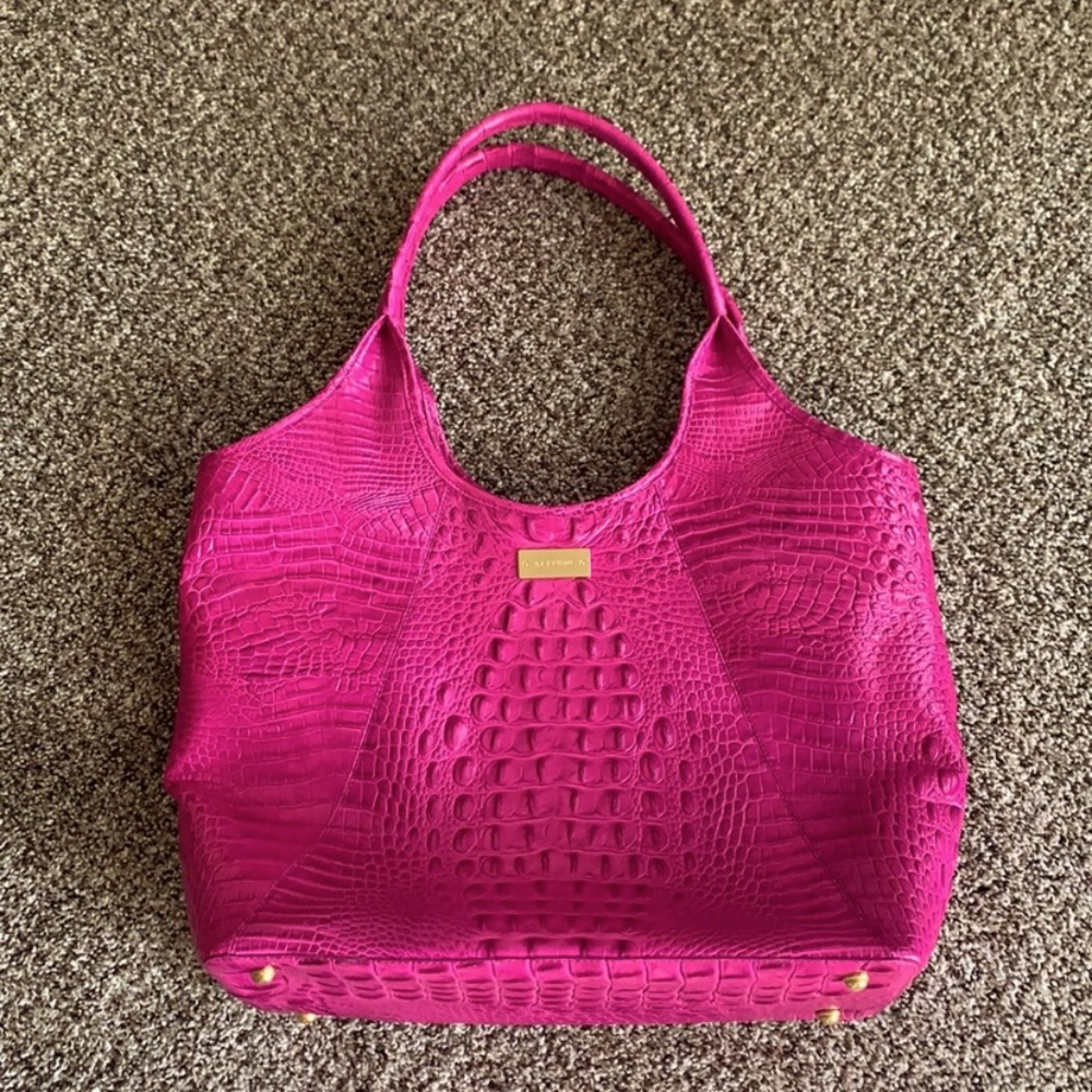 Flawless Large Fuschia Brahmin Tote